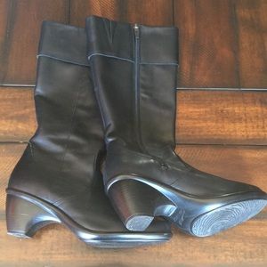Dansko Black Tall Boots- Size 11